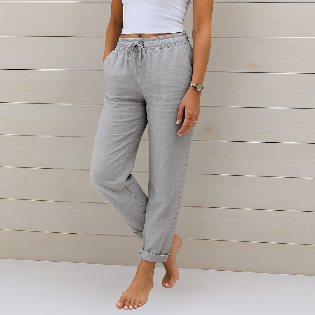 ✦ TradeTrends™ | SkyEase Linen Trousers
