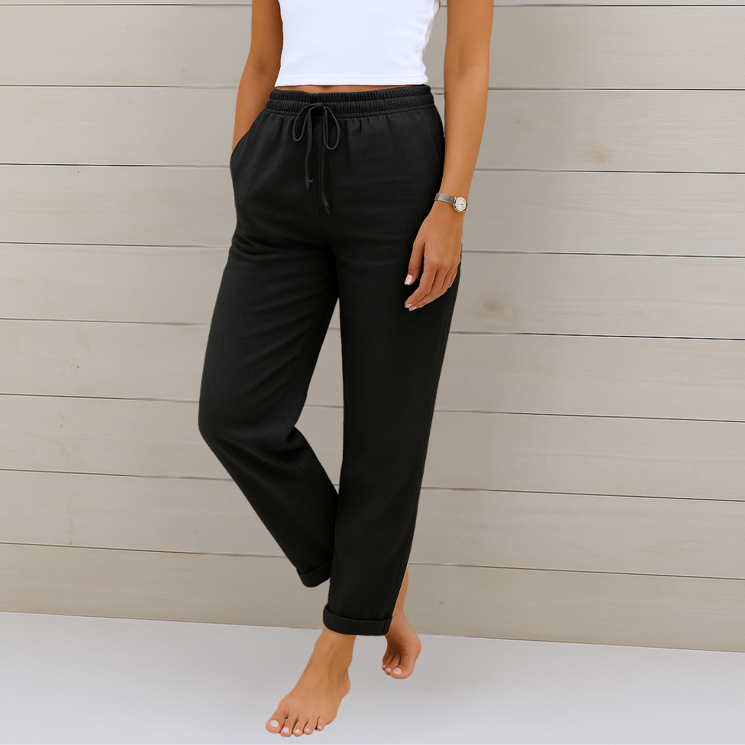 ✦ TradeTrends™ | SkyEase Linen Trousers