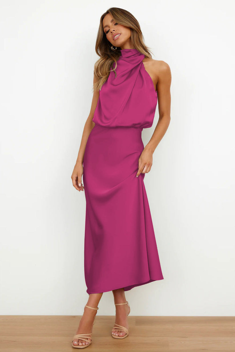 TradeTrends™ | Long satin dress