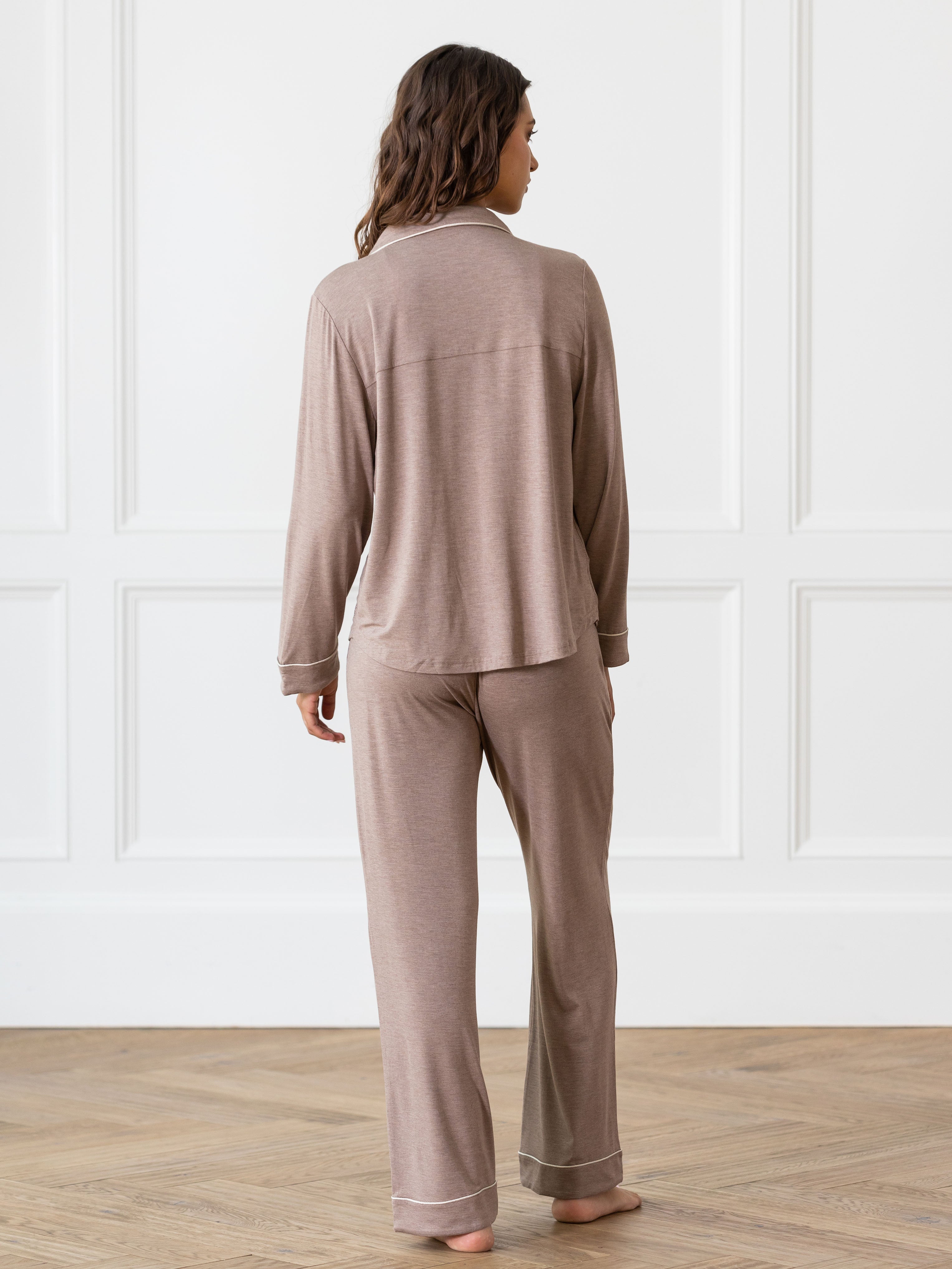 Lot™ Women's Stretch Long Sleeve Pajama Set