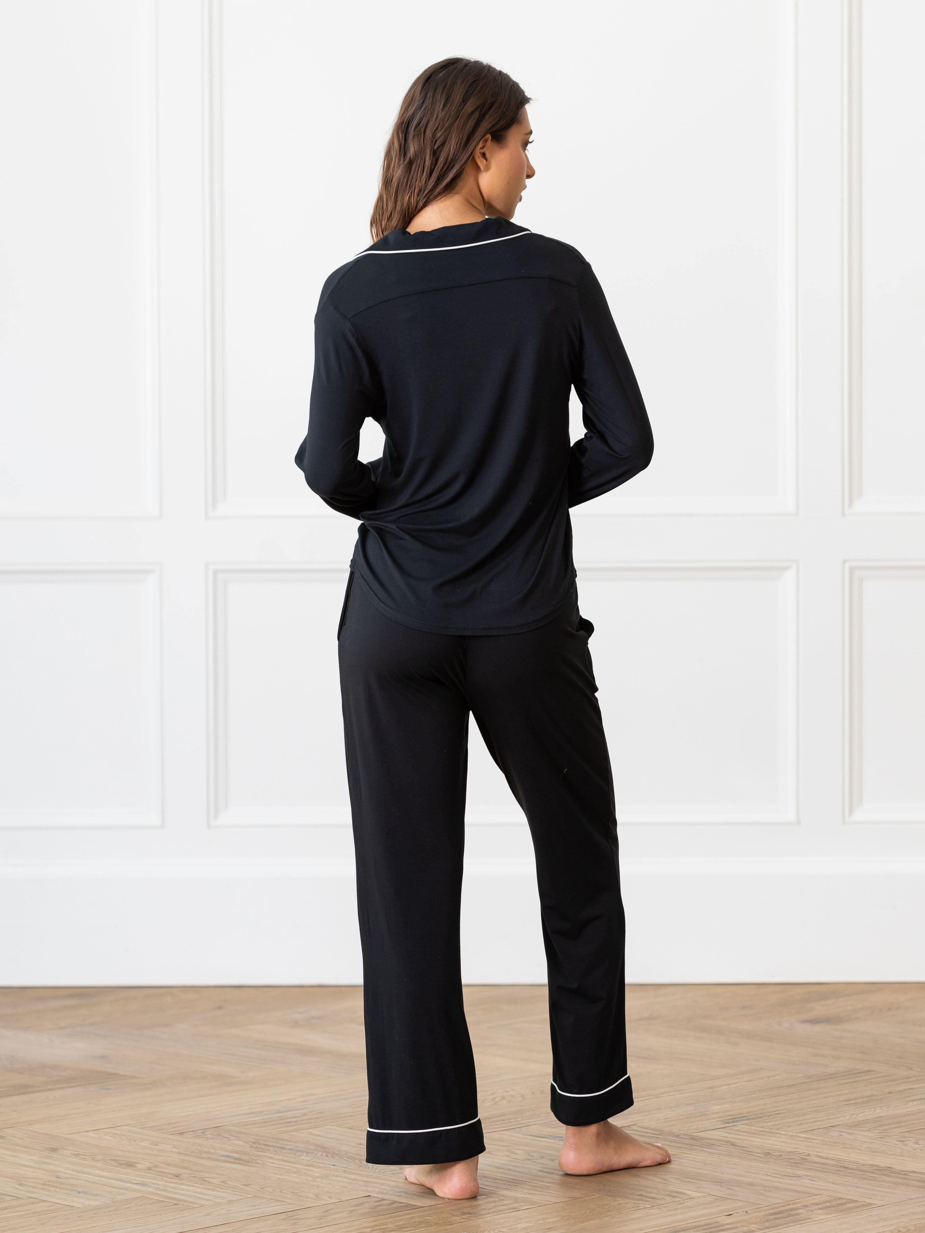 Lot™ Women's Stretch Long Sleeve Pajama Set