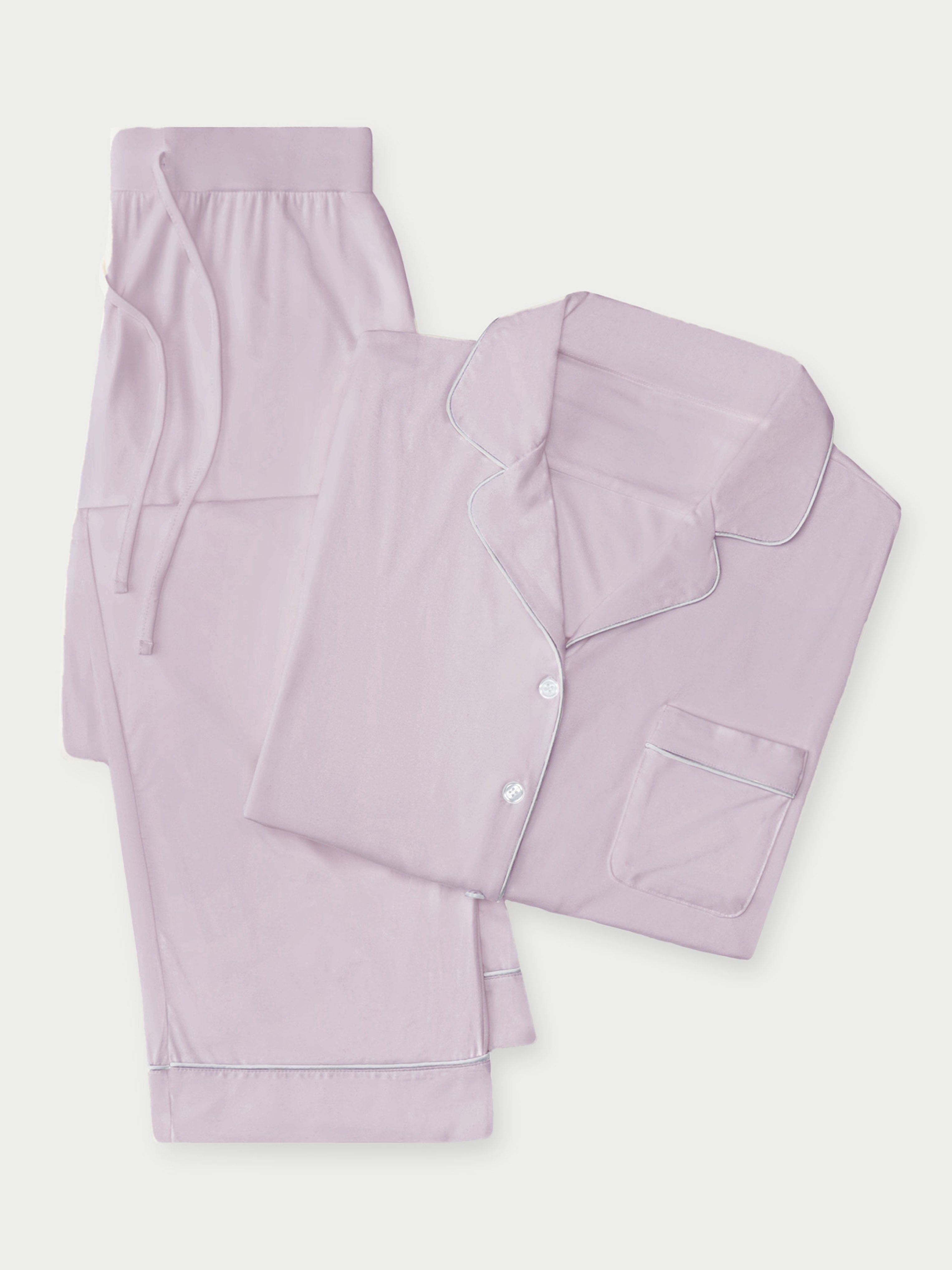 Lot™ Women's Stretch Long Sleeve Pajama Set