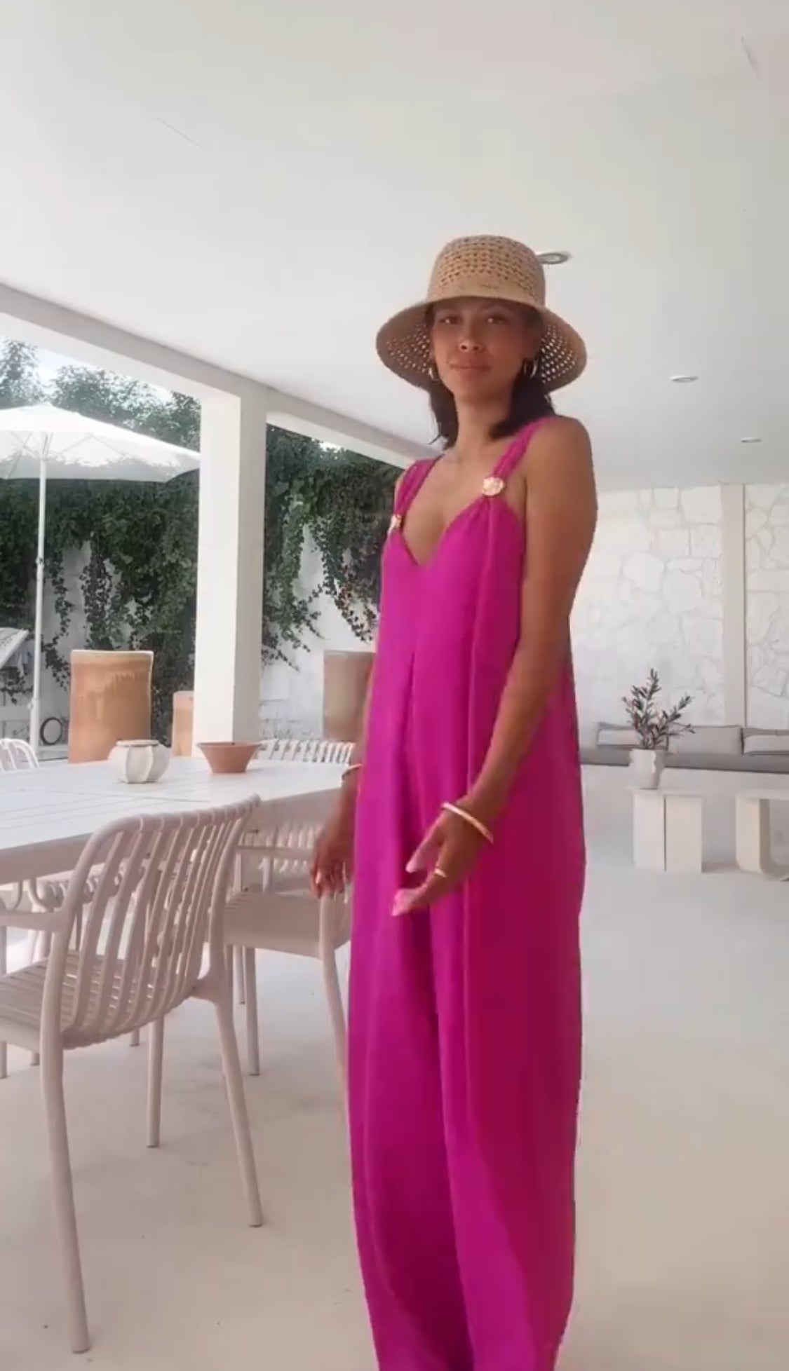 ✦ TradeTrends™ | Solstice Linen Maxi Dress