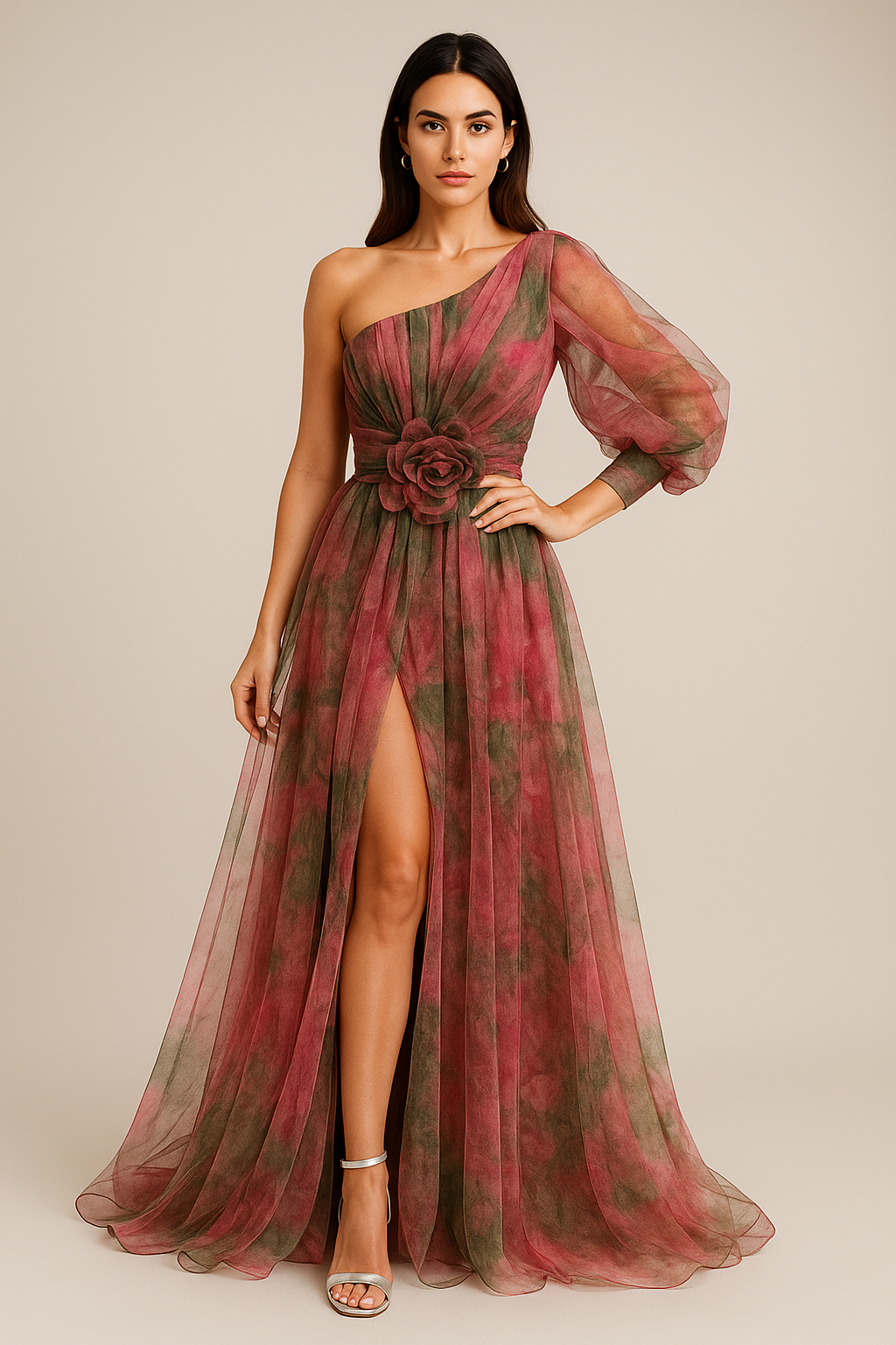 Celestia Bloom Gown Tulle Elegance