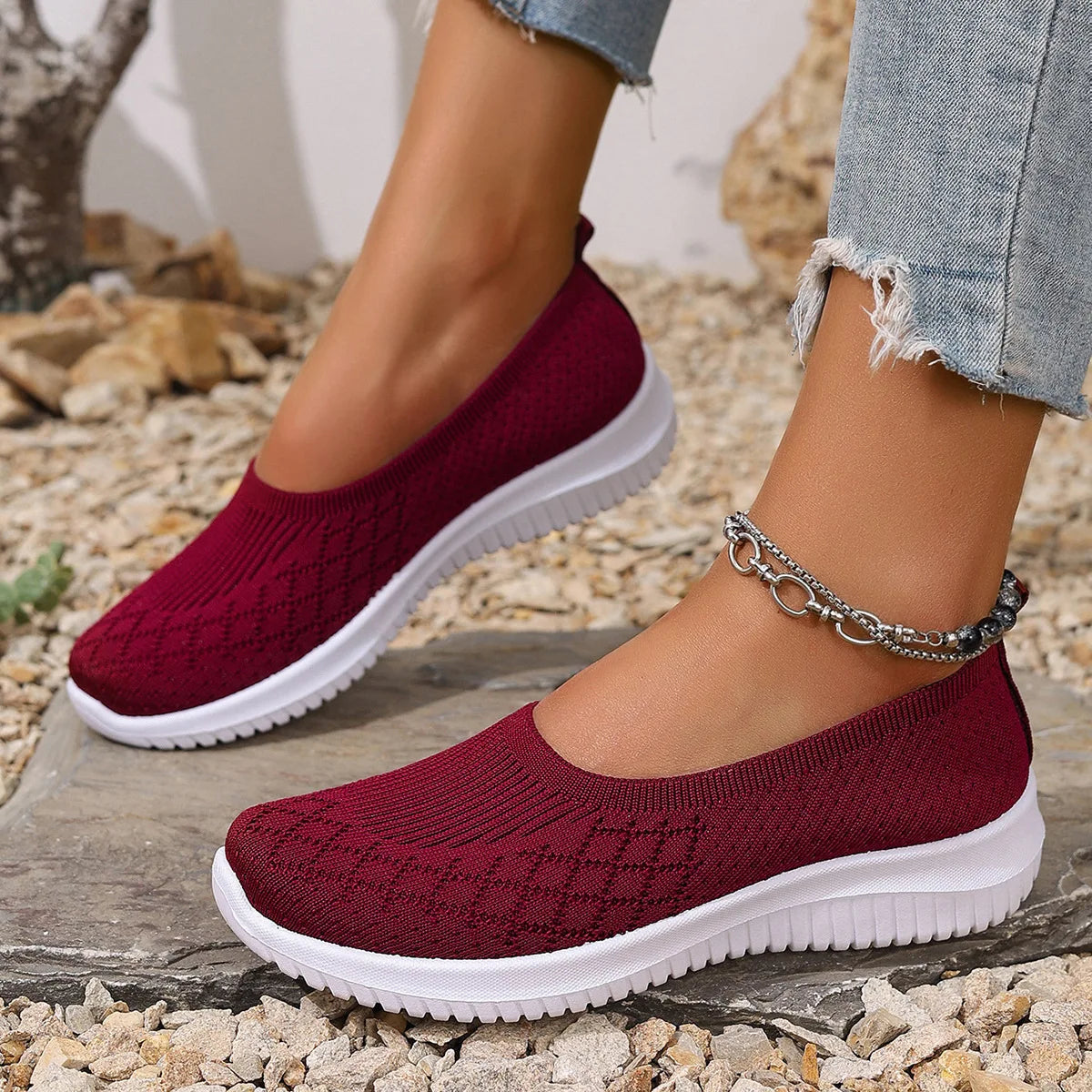 ✦ TradeTrends™ | Breeze Knit Sneakers
