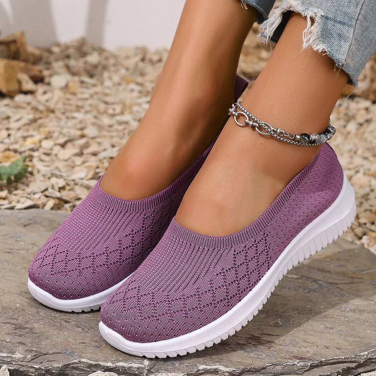 ✦ TradeTrends™ | Breeze Knit Sneakers