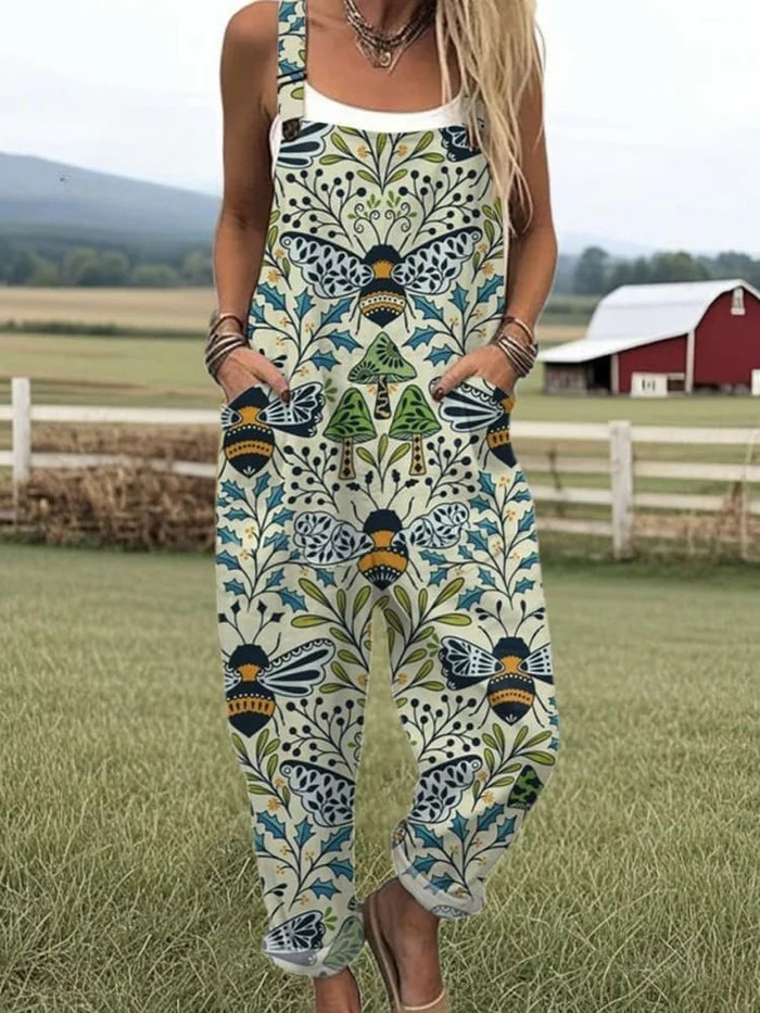 ✦ TradeTrends™ | Honeybee Meadow Overalls