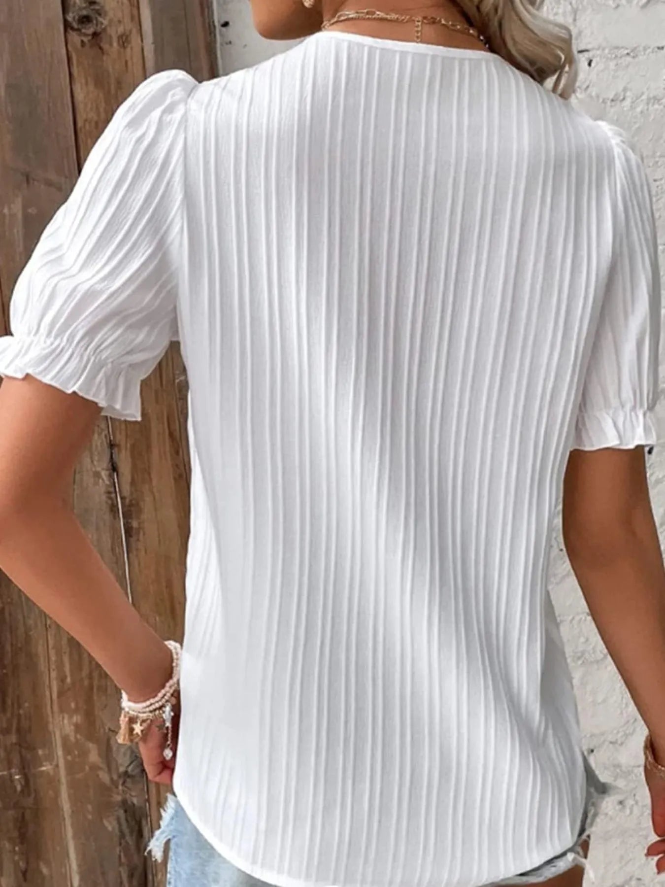 TradeTrends™ | Ivory Lace Whisper Blouse