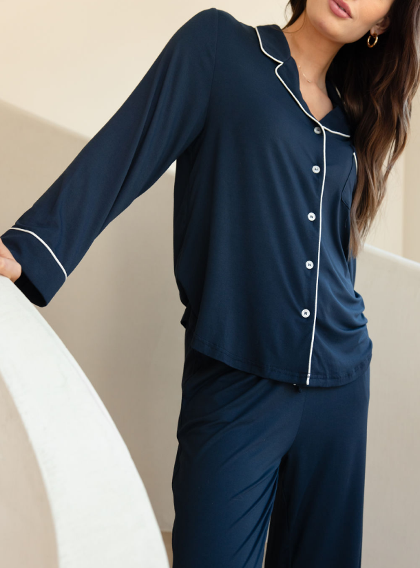 Lot™ Women's Stretch Long Sleeve Pajama Set