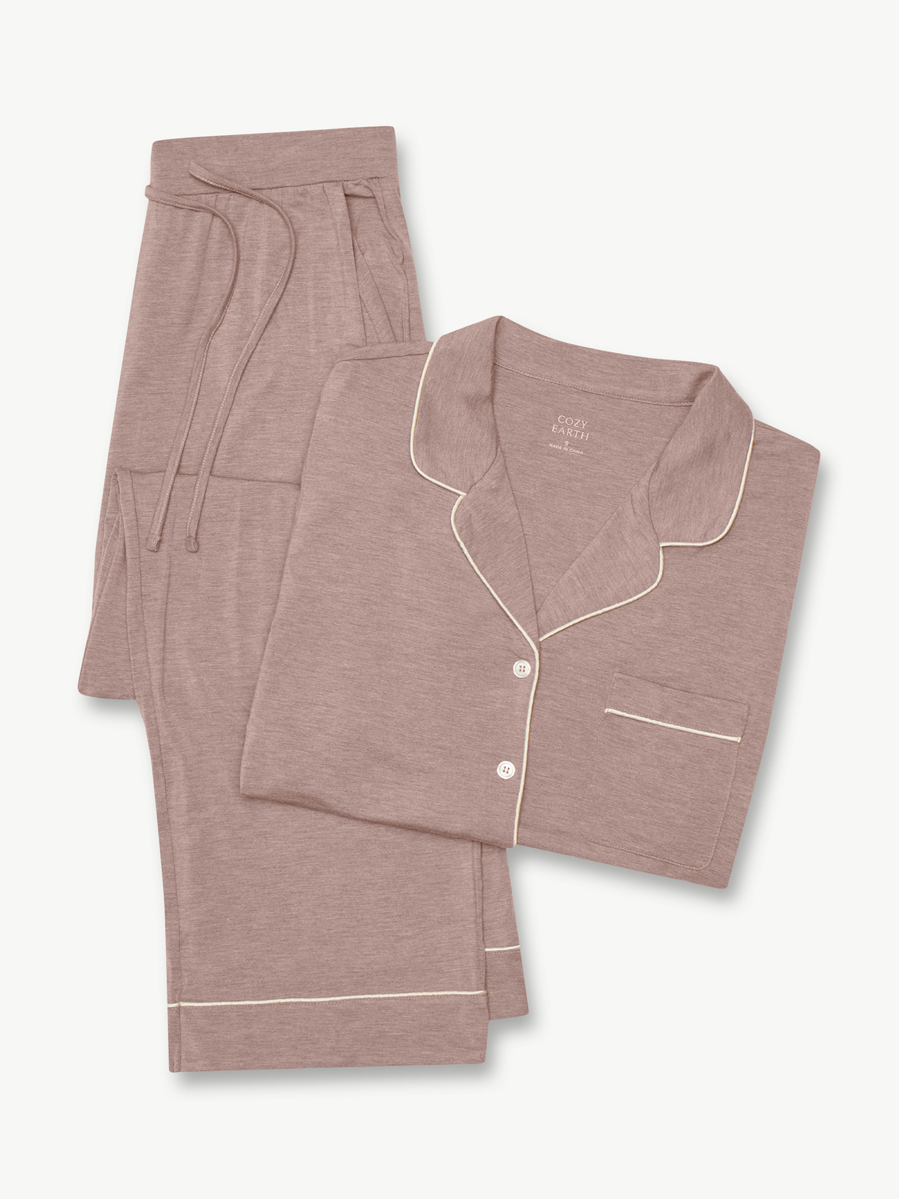 Lot™ Women's Stretch Long Sleeve Pajama Set